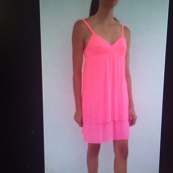 Versus by Versace Coral Pink Dress It size 40 - Picture 1 of 8